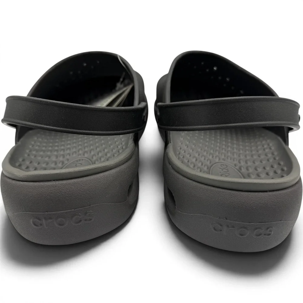 Crocs Inmotion Clog Men 13 Black LiteRide Comfort Sandal 209964-001 **NEW**
